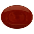 thumbnail image 2 of G.E.T. OP-1813-CHI Oval Melamine Serving Platter, 18" x 13", Chili, 2 of 4