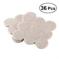 thumbnail image 4 of Minkissy 36Pcs Beige Floor Protector Pads Round Felt Pads for Hardwood Ceramic Tile Floors, 4 of 5