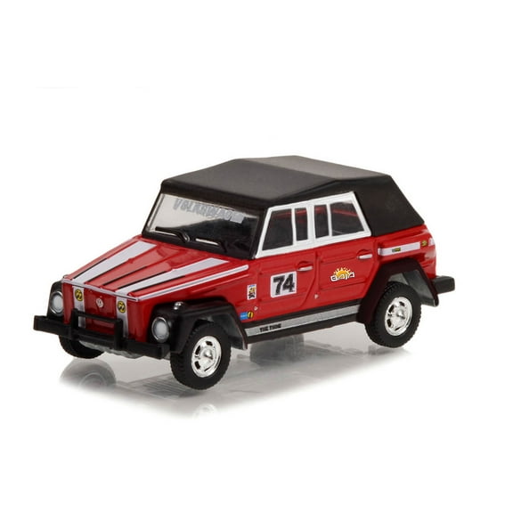 1974 Volkswagen  Thing (Type 181), Red - Greenlight 36060C/48 - 1/64 scale Diecast Model Toy Car