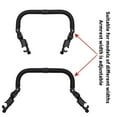 thumbnail image 4 of Adjustable Handlebar Detachable Handle Fit Most Baby Pushchair Baby Strollers Bumper Armrest Replacement Crossbars, 4 of 9