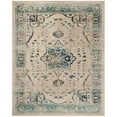 thumbnail image 3 of Safavieh Evoke 2' X 8' Power Loomed Rug in Beige and Turquoise, 3 of 3