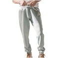 thumbnail image 2 of asjyhkr Sweatpants for Men Breathable Jogger Drawstring Elastic Waist Running Gym Workout Pants with Pockets, 2 of 9