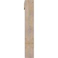 thumbnail image 4 of Ekena Millwork 7 1/2"W x 36"D x 48"H Traditional Block Smooth Bracket w/ Offset Brace, Douglas Fir, 4 of 25