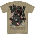 thumbnail image 2 of Ghostbuster Adult Short Sleeve Costume T-Shirt with Back Print, 2 of 2