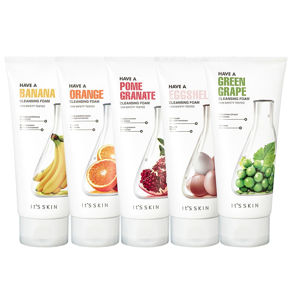 ITS Skin Have a Eggshell Cleansing Foam, Pore Tightening, 5.07 Oz Sea Breeze Astringent Original Formula - 10 Oz (3 Pack) + Beyond BodiHeat Patch, 1 Ct