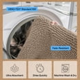 thumbnail image 5 of GORILLA GRIP Ultra Absorbent Grippy Doormat for Muddy Dog Paws, 35x24, Machine Washable Soak Stopper Rugs Cleaner Floors, Bed Mat for Dirty Dogs, Indoor Entrance Door Rug Pet Bed Mats Paw Beige Ivory, 5 of 9