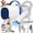 GP04, variant on AIRROBO GP04 Dog Grooming Kit, 5 Grooming Tools, Pet Grooming Vacuum, Dog Clippers Kit, Low noise
