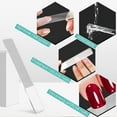 thumbnail image 4 of ENTASSER Set of 3 Glass Nail Files - Handmade gift set - Washable Double Sided nail file - Crystal nail file for natural nailsStyle 4, 4 of 6