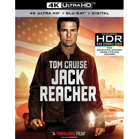 Jack Reacher 4K + DVD + Digital