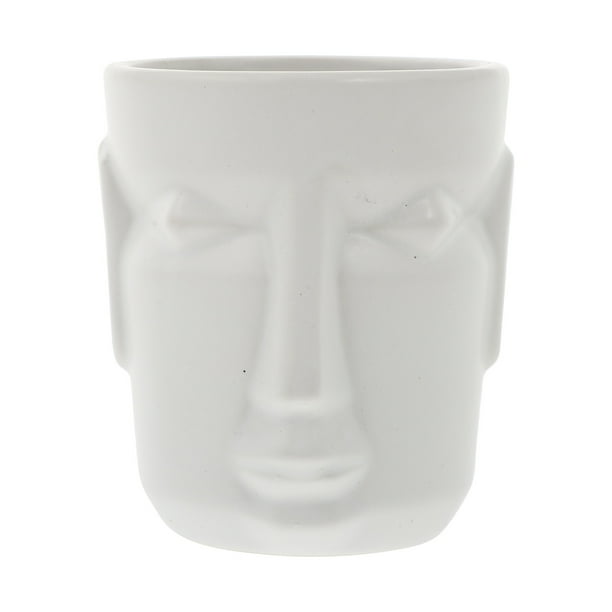 1 taza de agua para el hogar, creativa, para decoración (blanca)