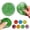 Green, variant on Textured Mini Stress Balls,2.36in/6cm Mini Gumdrop Stress Balls,Textured Memory Gel Soft Stress Ball,Stress Relief Squeeze Ball for Adults