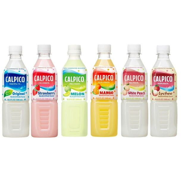 CALPICO NonCarbonated Drink, Japanese Beverage Contains Juice Concentrate (Original, Mango