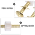 thumbnail image 3 of USHOBE 2Ud Kit De Tornillos Duraderos Para Asiento De Inodoro Compatibles Con Varios En Color Dorado, 3 of 8