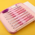 thumbnail image 3 of DIY Knitting Tool Set Hooked Crochet Storage Bag Tool Set DIY Woven Bag Sweater Yarn Anti Slip Crochet, 3 of 7
