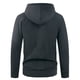 thumbnail image 3 of MHFRRA Chaqueta con Capucha Informal para Hombre, Forrada para Exteriores, Otoño E Invierno Negro, 3 of 7