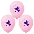 thumbnail image 5 of 18pc Pretty in Pink Unicorn Balloons Bouquet Kit with 42” Pink Number 6 Foil Balloon - 6th Birthday Party Decor Decoration Supplies, 5 of 5