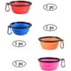 thumbnail image 3 of Cuenco plegable grande para perro, plato de taza extensible plegable para comida para gatos, cuenco de viaje portátil con agua, 3 of 5
