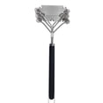 thumbnail image 1 of Raspador de cepillo para parrilla Soidarity Limpiador de barbacoa Plata, 1 of 6