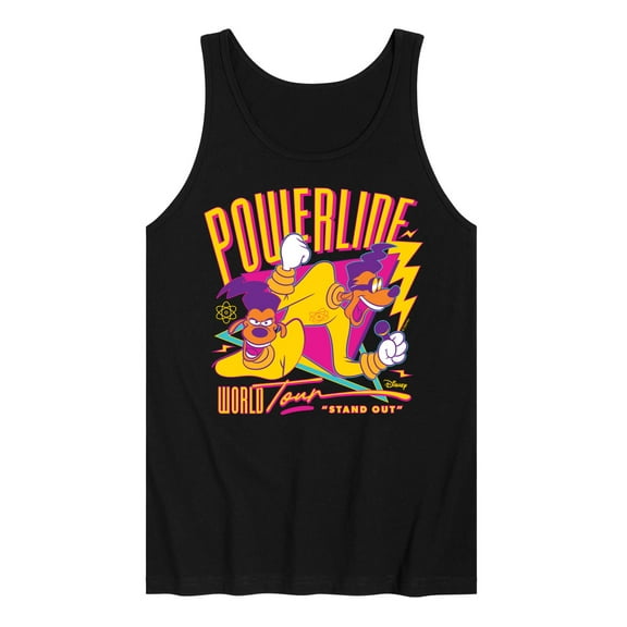 A Goofy Movie - Powerline Tour - Men's Sleeveless Graphic Tank