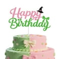 thumbnail image 2 of Wicked the Musical Cake Topper - Officially Licensed Birthday Party Decor, Halloween Witch Cake Decorations(A), 2 of 3