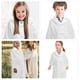 thumbnail image 4 of Bata de laboratorio unisex para niños, disfraz de científico, ropa blanca para bebés, 4 of 7