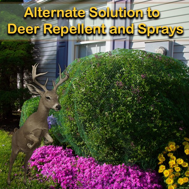 Deer Terrent Plant Protection Netting Cover, Garden Netting, Deer