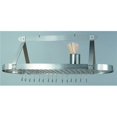 thumbnail image 1 of 48 Inch x 19 Inch x 15.5 Inch Oval Satin Nickel Pot Rack with 24 Hooks, 1 of 1