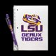 thumbnail image 1 of Set de regalo con bolígrafo de felicitación LSU Tigers, cuaderno en espiral con bolígrafo de metal, 1 of 6