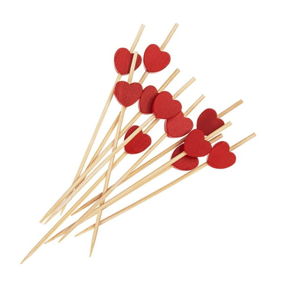 Karat Earth 3.5'' Bamboo Pick, Red - 5,000 pcs