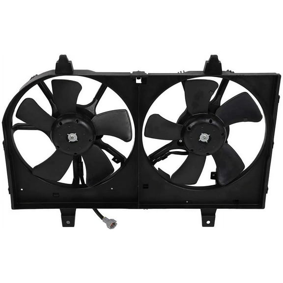 ECCPP Radiator Cooling Fan 620-421 620710 674-59665 Replacement fit for 2002 2003 2004 Infiniti I35 Nissan Maxima
