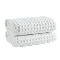 Clorox Waffle Kitchen Bar Mop for Cleaning, Machine Washable, Utility Everday Dishcloth, White