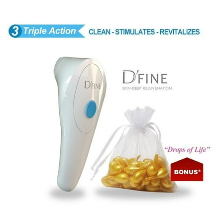 D'Fine Facial Vacuum Therapy Alternative to Conture Kinetic Skin Toning (Best Facial Toning System)