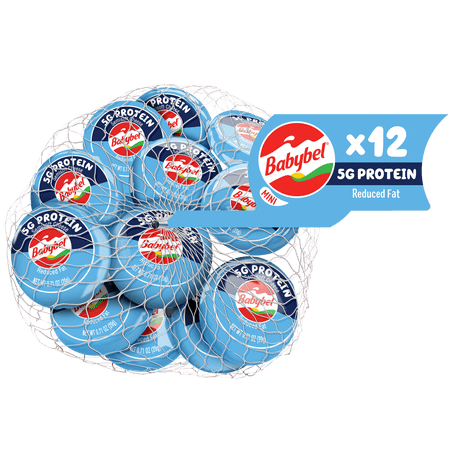 Mini Babybel® Light Snack Cheese, 12 Pack (8.5 oz)