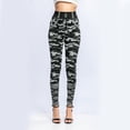 thumbnail image 2 of Mrzhqd Soft Leggings For Women Tummy Control Casual Yoga Pants For Women Elastic Jeans Leggings Thermal Stripe Print Imitation Denim Leggings Tights Hiking Pant Outfits Yoga Pants Xxl, 2 of 9