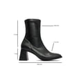 thumbnail image 4 of Plesa - Botas Negras de Tacón Cuadrado negro 22 CM, 4 of 4