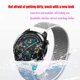 thumbnail image 4 of 18 mm 20 mm 22 mm metallrem för Garmin Vivoactive 3 4 4s Band Watch Venu 2 2s SQ Forerunner 645 Armband Silikonögla Nylon handled Metal Grey, 4 of 5