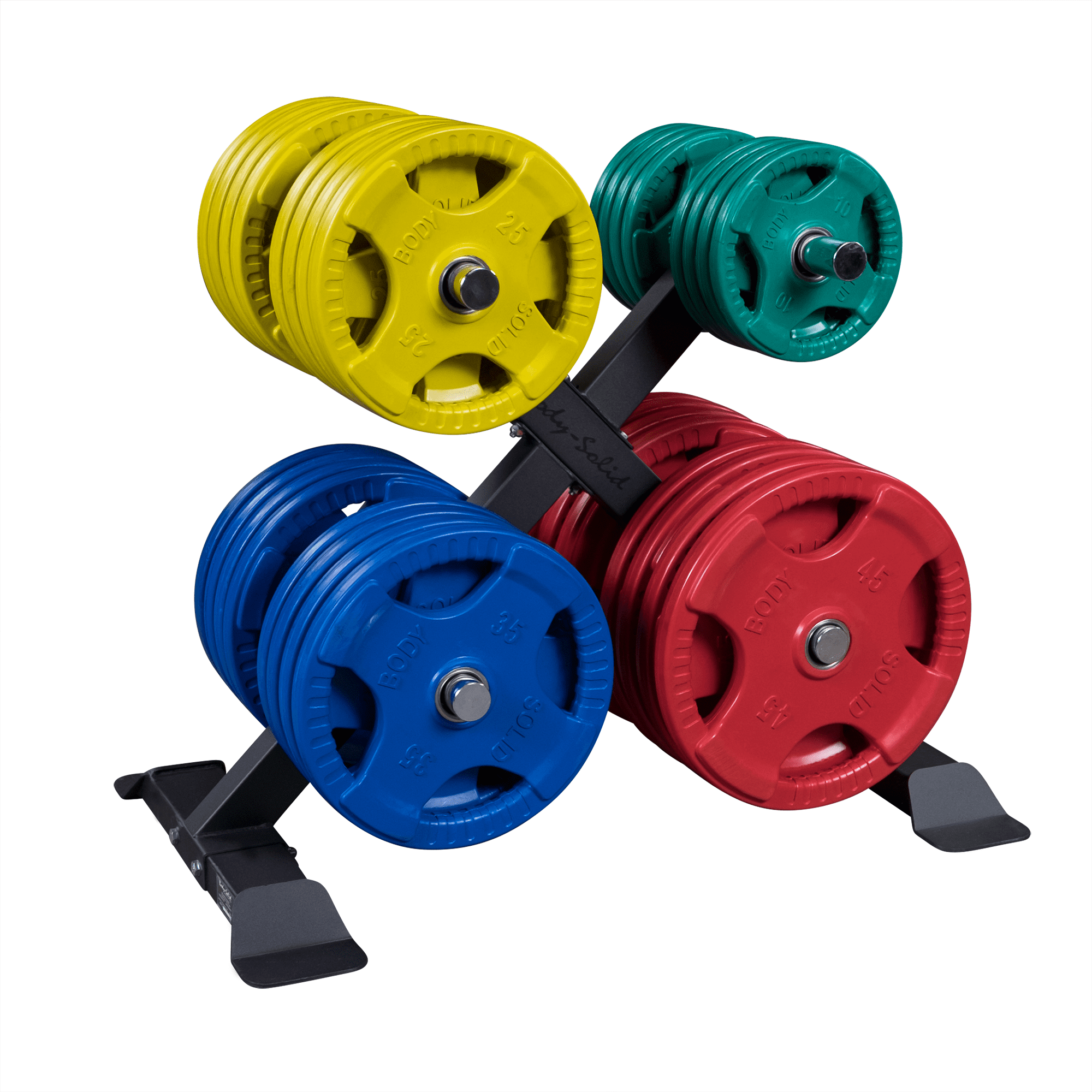 Body Solid GWT66 Heavy Duty Olympic Weight Plate Tree