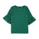 thumbnail image 1 of Alfani Blusa con volantes texturizados para mujer, verde, grande, 1 of 1