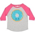 thumbnail image 3 of Inktastic Blue Donut Boys or Girls Toddler T-Shirt, 3 of 5