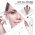 thumbnail image 2 of Eyebrow Razor, Facial Epilator for Women, Epilator, (USB Rechargeable), 2 in 1 Eyebrow Trimmer and 100% Painless Epilator for Brows, Nose, Lips, Face, Body, 2 of 5