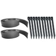 thumbnail image 1 of LEEYNEER Edging Border Garden Landscape Terrace Board Fence Plastic Lawn Plant Barrier Borders Coil Stop Flowerbeds Coiled Edger, 1 of 9
