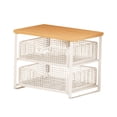 thumbnail image 4 of Flynix Desktop Printer Stand Convenient Small Printer Table for Dorm Office Kitchen Style E, 4 of 10