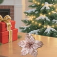 thumbnail image 3 of JJKBVCLO pour Maison Festive et Vacances avec Feuilles Vertes Réalistes et Rouges, 3 of 4