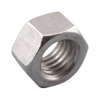 #10-32 UNF Titanium Hex Nuts - Grade 5 (Ti-6Al-4V), Pack Of 20, Corrosion Resistant For Aerospace & Marine