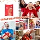 thumbnail image 4 of Christmas Pillow Box Candy Chocolate Packaging Box Nougat Baking Box Year Nut Gift Box Empty Box, 4 of 6