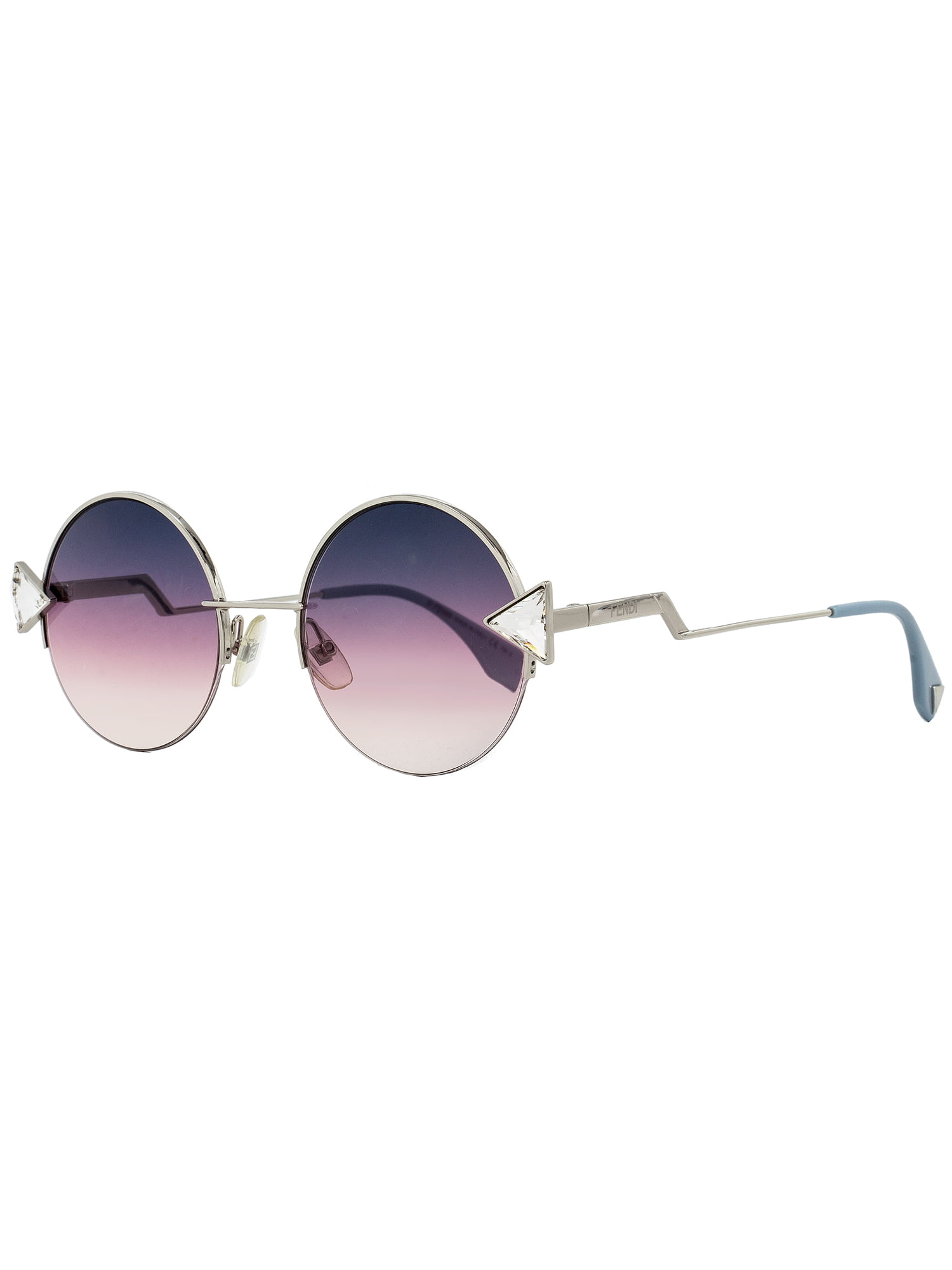 Fendi Pink Gradient Round Sunglasses FF 