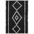 thumbnail image 1 of Momeni Monaco Polyester Contemporary Indoor Area Rug, Black, 33" X 5, 1 of 5