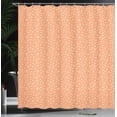thumbnail image 3 of Ambesonne Fruit Shower Curtain, Juicy Circle Orange Slices, 69"Wx70"L, Seafoam Pale Vermilion, 3 of 4
