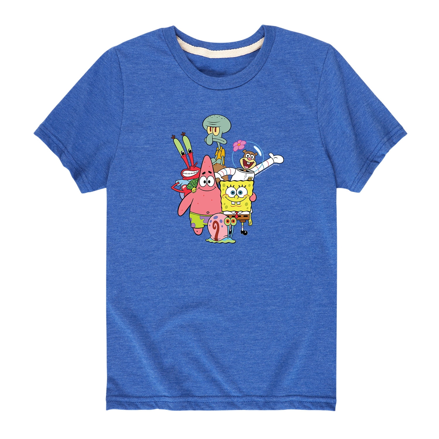 SpongeBob SquarePants Best Friends Toddler And Youth Short Sleeve