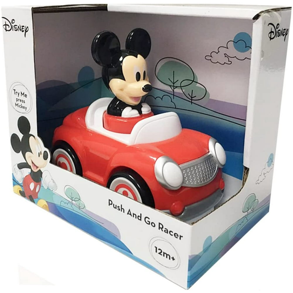 disneys mickey mouse mouse push and go racer car Walmart